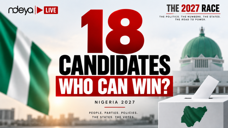 Nigeria 2027: 18 Presidential Candidates, but the Real Contest Is for the States and Votes